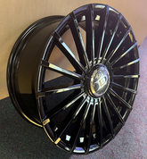 20" Drastic DS5-M Wheel 🌟 20X8.5 +38 5X110 + 5X114.3 🌟 C.B 73.1 Black Rim